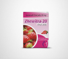 three sachets of Vardenafil Oral Jelly  20mg