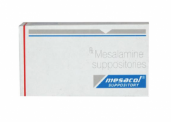 A box of Mesalazine (500mg) Suppository
