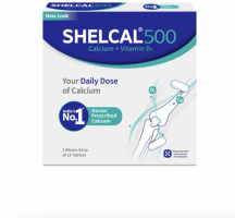 Tablets of Calcium (500mg) + Vitamin D3 (0.25mcg)