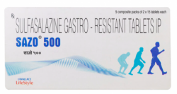 Azulfidine 500mg Tablet (Generic Equivalent)