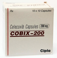 Box of generic Celecoxib 200mg capsule