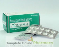 Montelukast 4mg Chewable Tablets (Generic Equivalent)