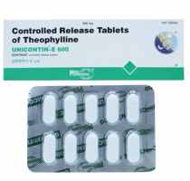 Theo Dur 600mg Tablet (Generic Equivalent)