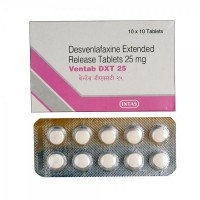 A box and strip of Desvenlafaxine 25mg Tablets