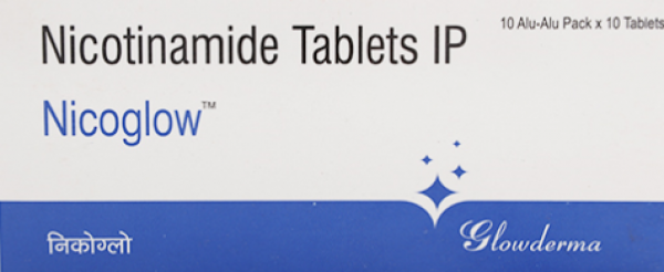 Box of generic Niacin (nicotinic acid) 500mg cr tablet