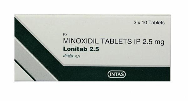 Loniten 2.5mg Tablet (Generic Equivalent)