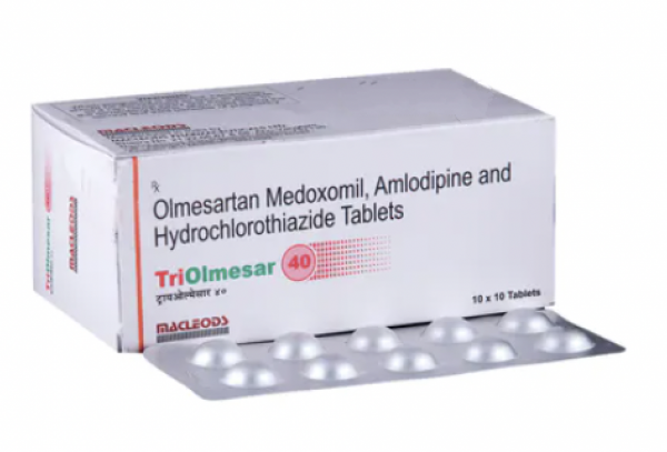 Tribenzor 40mg/5mg/12.5mg Tablet (Generic Equivalent)