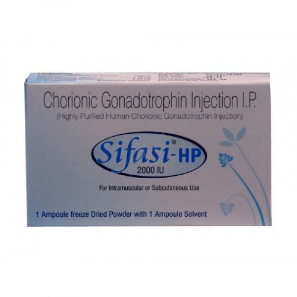A box of generic Sifasi 2000IU (Highly Purified)