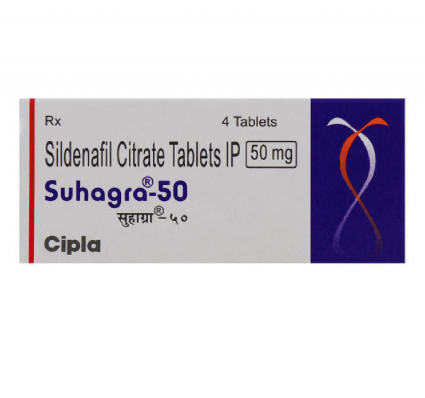 A box of generic Sildenafil Citrate 50mg tablets