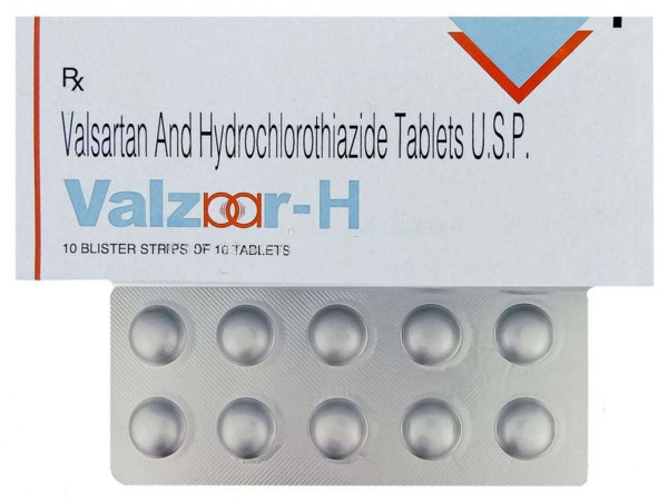 Valsartan-HCT 80/12.5mg Tablets (Generic Equivalent)