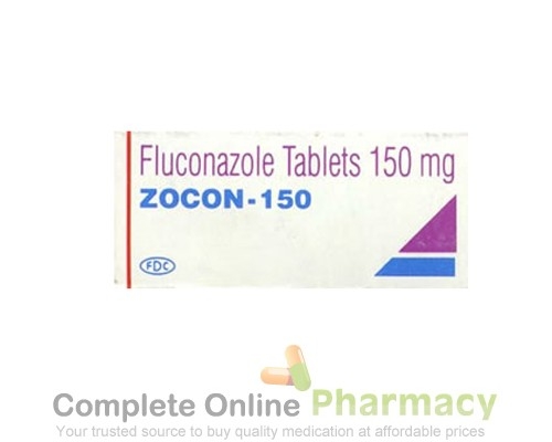 A box of generic fluconazole 150mg tablet