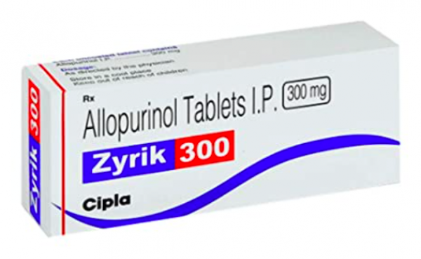 A box Allopurinol 300 Tablet